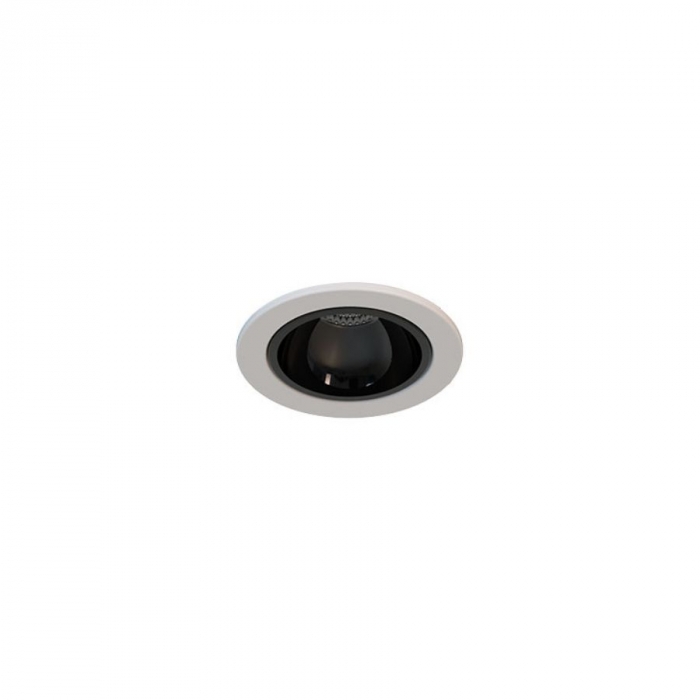 Luminária de Embutir Interlight Picco Pro Redondo 4 watts IRC95 IP54 Bivolt Ø43x43mm 4480