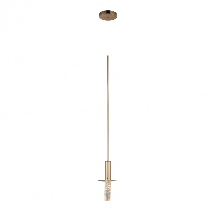 Pendente Casual Light Studioluce Jadore Dourado 4 watts 3000K Ø100x800mm PD1688DO