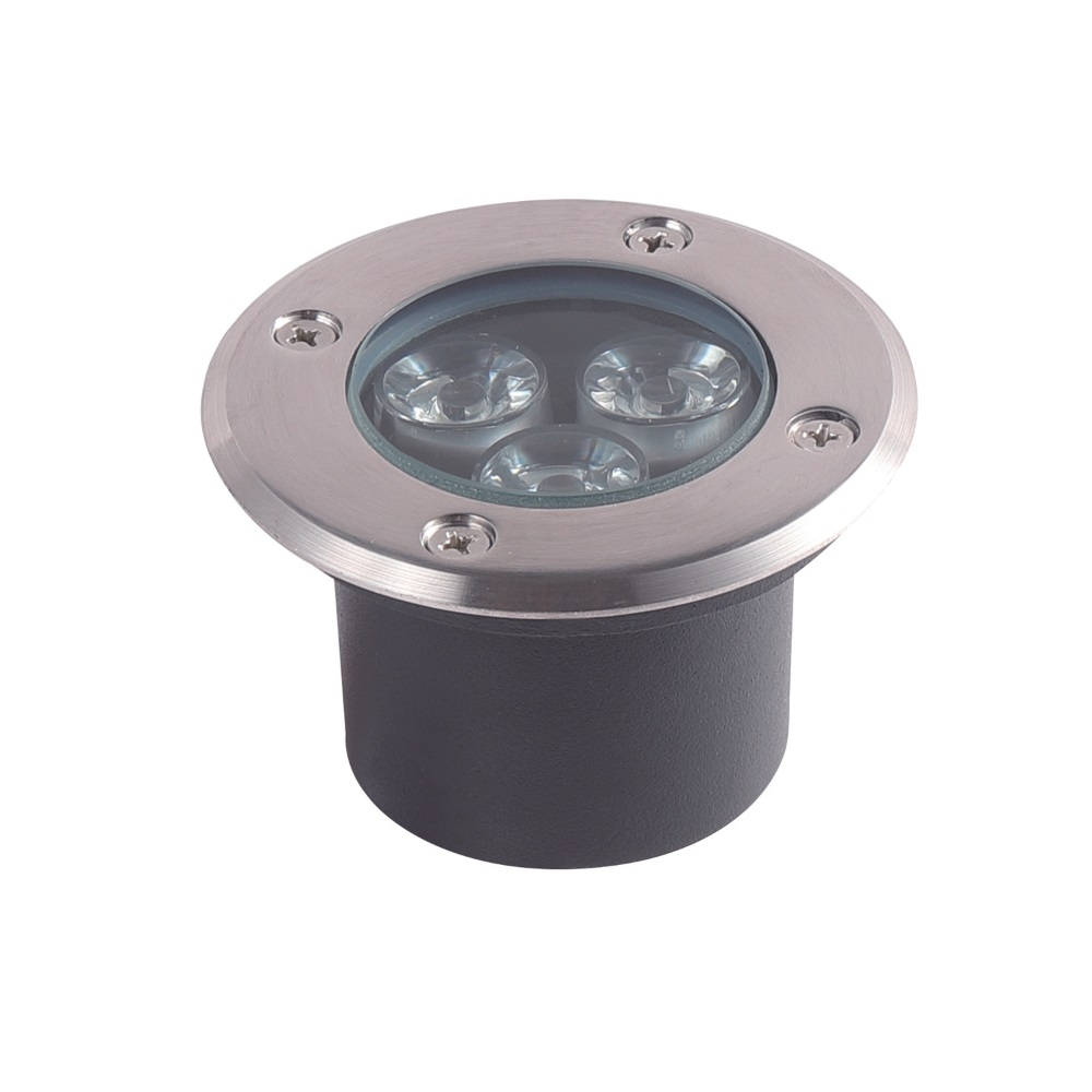 Embutido de Solo Germany Dresden Inox 3 watts 3000K 24° IP67 Ø80mm 12970355
