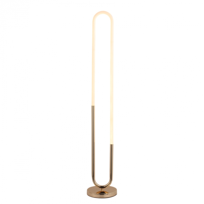 Coluna Casual Light Studioluce Wala Dourado 18 watts Ø200x1200mm 3000K CL1687DO