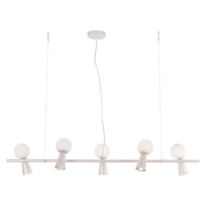 Pendente Casual Light Studioluce Sears Branco 5L G9 + 5L GU10 1200mm PD1629BR