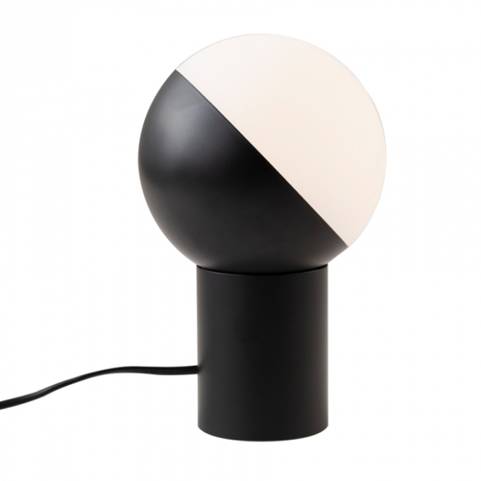 Abajur Casual Light Studioluce Moon Preto 7W 3000K Bivolt 240xØ150mm AB1720PT