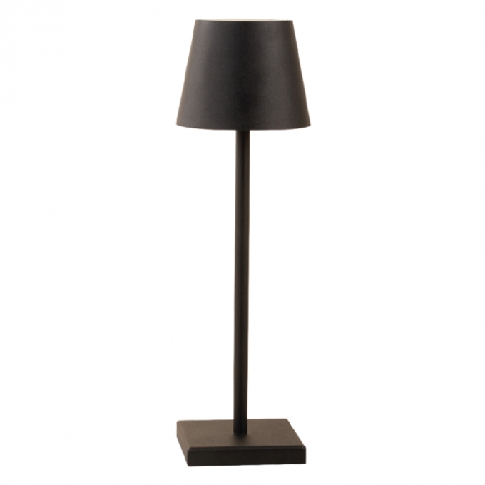 Abajur Casual Light Studioluce Mimo Preto 3,5 watts 3000K Ø110x370mm AB1788PT