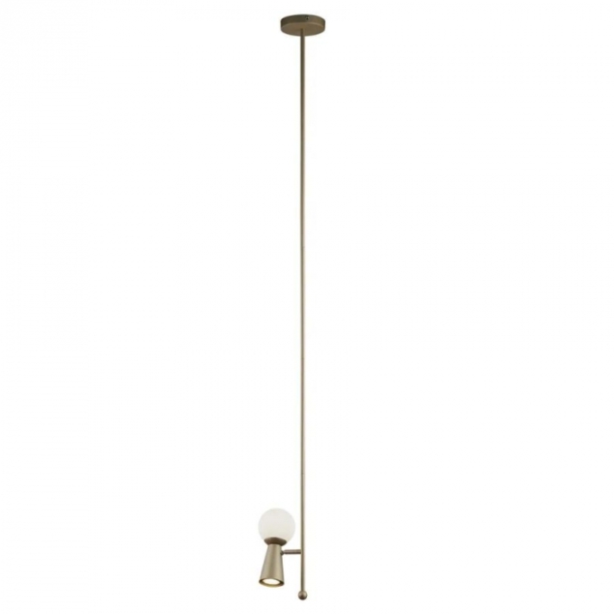 Pendente Casual Light Studioluce Sears Dourado 1L G9 + 1L GU10 1555mm PD1611DO