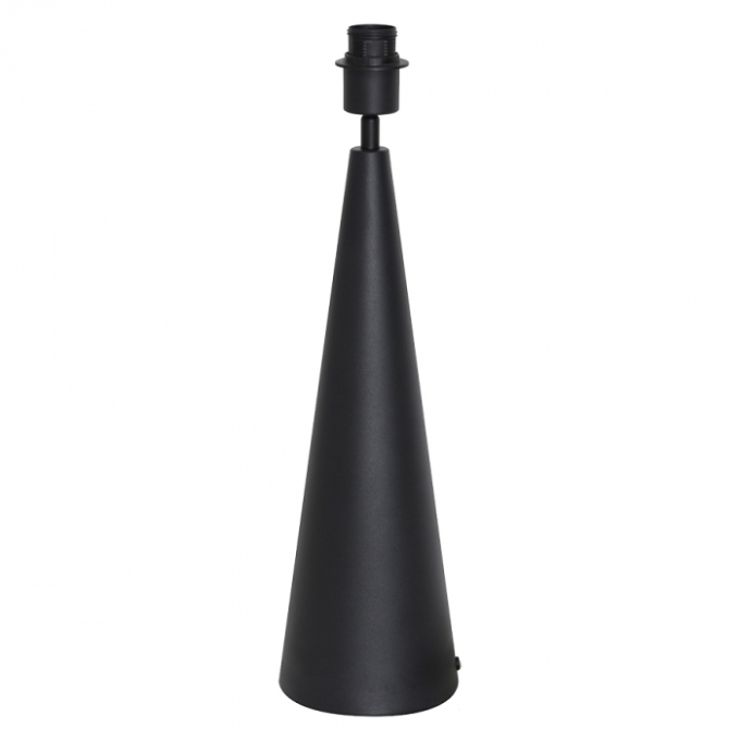 Base de Abajur Casual Light Studioluce Kon Preto 1L E27 Ø150x455mm BA018PT