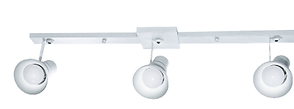 Spot Tipo Trilho Fixo Belly Iluminação Alumínio Canopla 800mm 3L E27 E-018/3