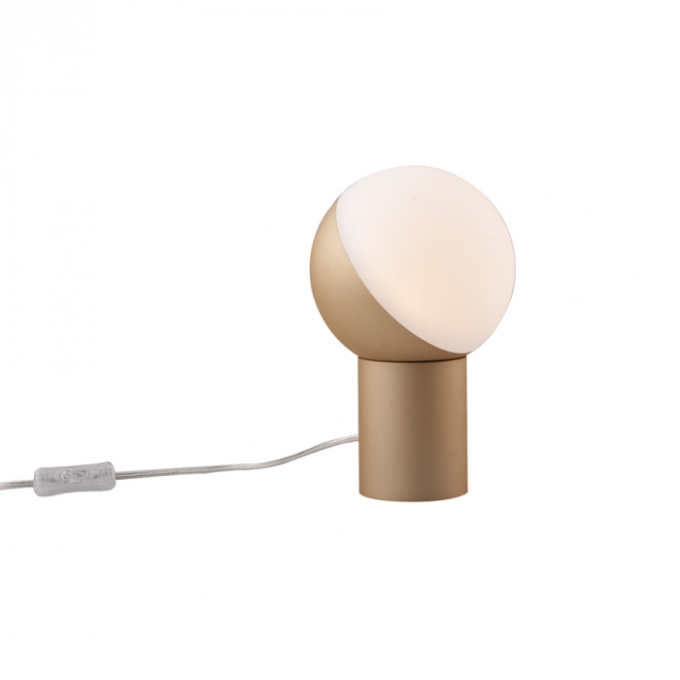 Abajur Casual Light Studioluce Moon Dourado 7W 3000K Bivolt 240xØ150mm AB1720DO