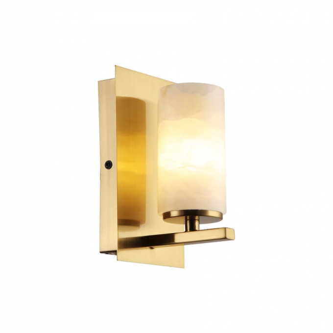 Arandela Casual Light Studioluce Frida Dourado e Branco 1L G9 100x120x180mm AR1824
