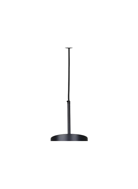 Pendente Casual Light Studioluce Baba Preto 6 watts 2700K Ø150x60mm PD1782PT