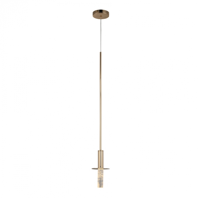 Pendente Casual Light Studioluce Jadore Dourado 4 watts 3000K Ø100x800mm PD1688DO