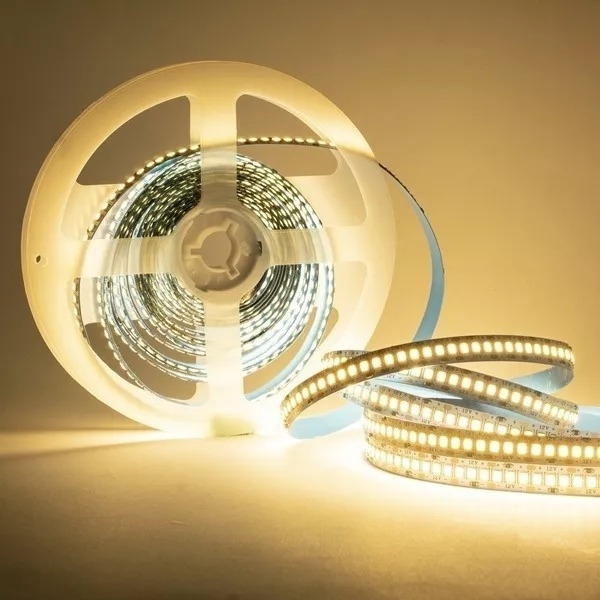  Fita LED Lumanti 24w/mt 240 leds IP20 10mm 24V IRC95 3000K 2760 lumens (Rolo 5 metros) F24S3291