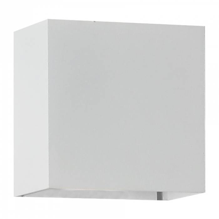 Arandela Nordecor Moniu Facho Duplo Branca 10 watts 3000K IP65 Bivolt 100x100x60mm 2015