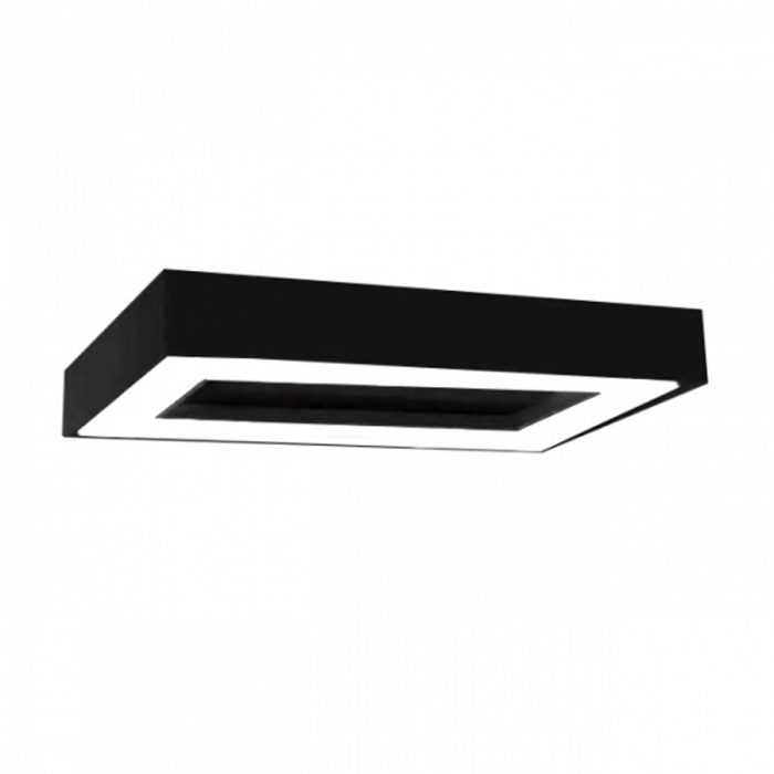 Plafon Usina Cherry Retangular 8L E27 350X700X120mm 4540/70