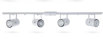 Spot Tipo Trilho Fixo Belly Iluminação Alumínio Canopla 1000mm 4L PAR 30 E-072/4