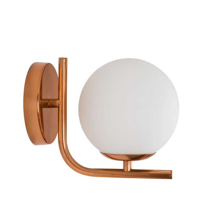 Arandela Usina Angular Globo Ø120mm 1L G9 120X155X190mm 16464/12