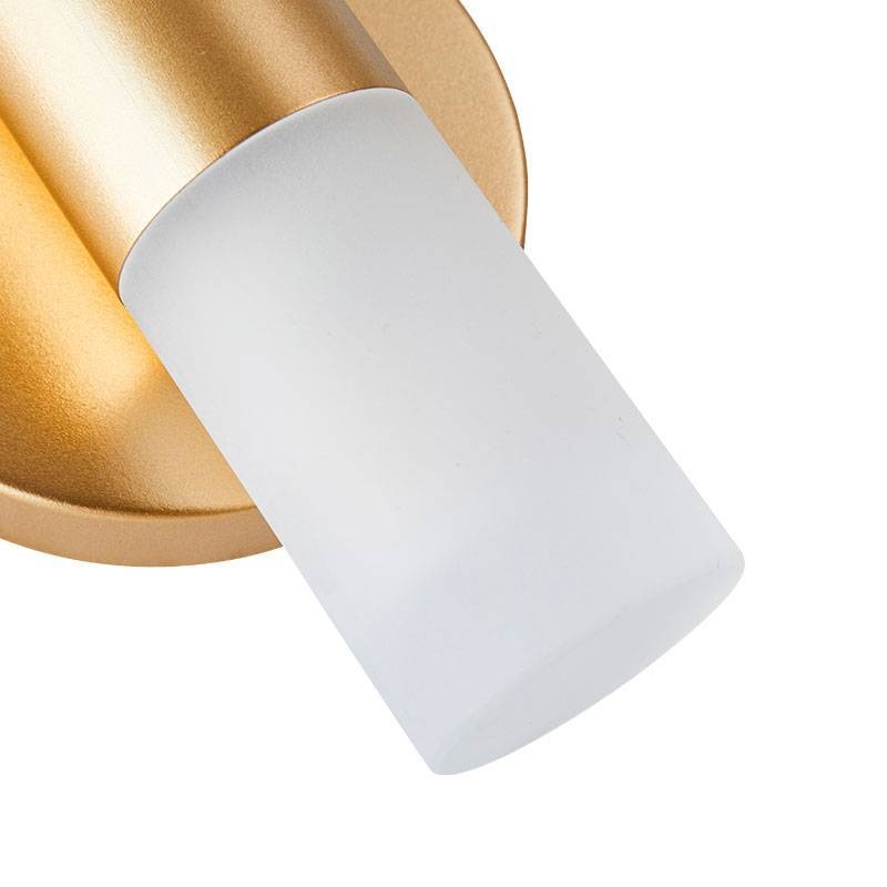 Arandela Nordecor Neal Dourado Fosco 2L G9 210x120x50mm 2449