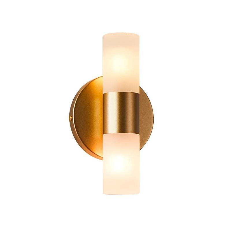 Arandela Nordecor Neal Dourado Fosco 2L G9 210x120x50mm 2449