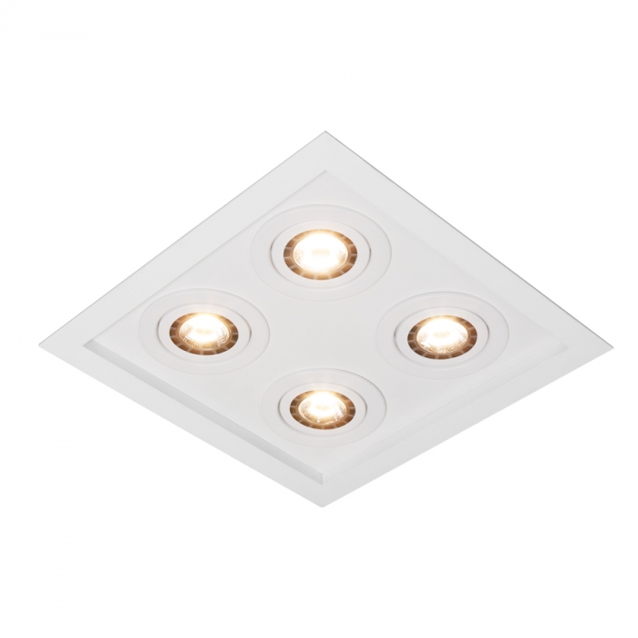 Embutido Usina Premium Pro 4L AR111 + Led 36,6 watts 420x420x50mm 19255/42LED3