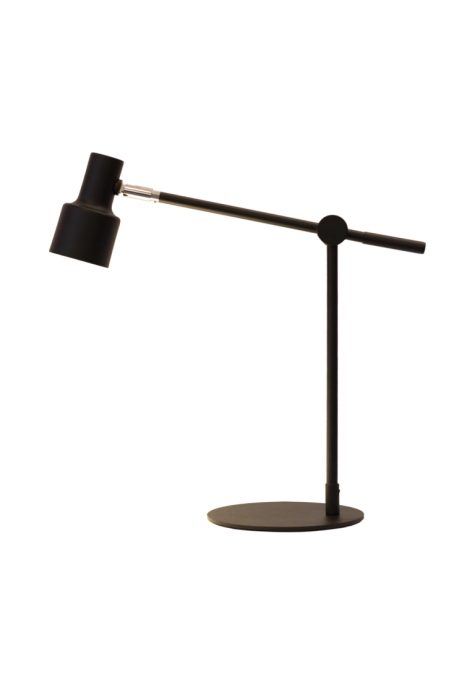 Luminária de Mesa Nova Home Reach Preto Fosco 1L GU10 410mm 1123