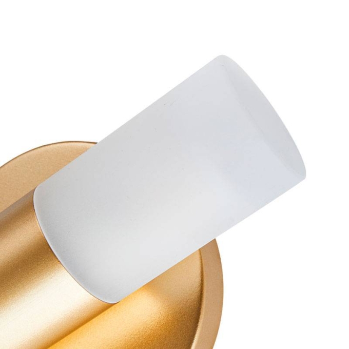 Arandela Nordecor Neal Dourado Fosco 1L G9 160x120x50mm 2448