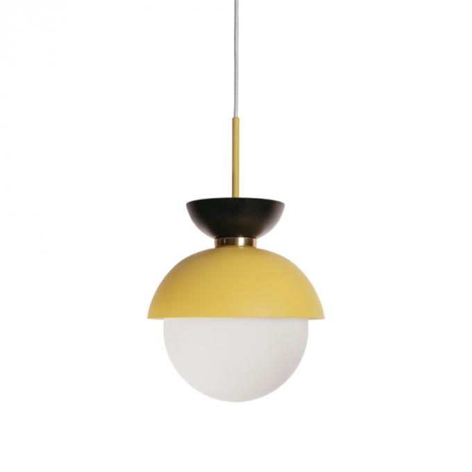 Pendente Usina Bibelô Globo Ø200mm 1L E27 Ø240X260mm 16707/24