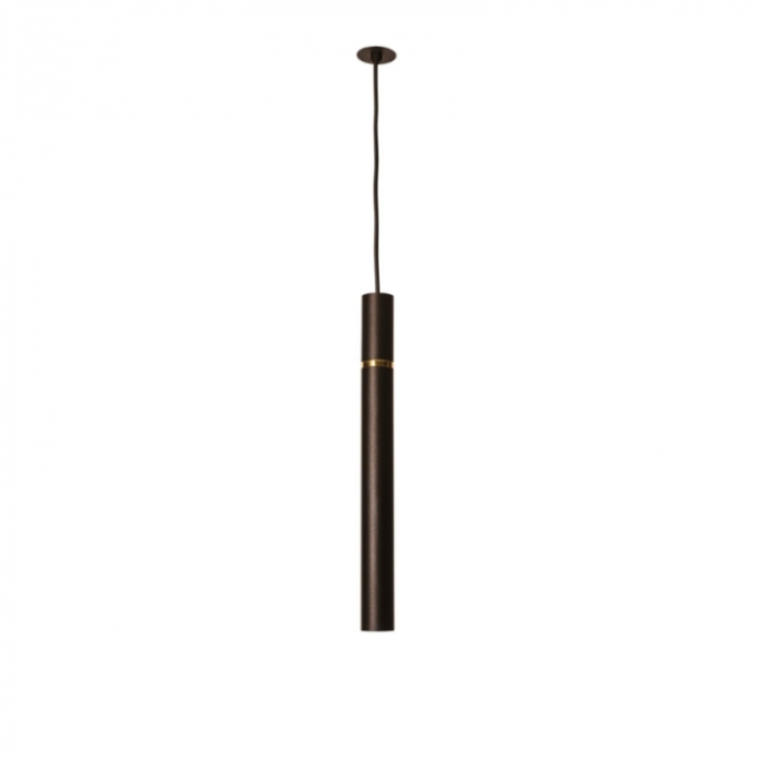 Pendente Usina Filetto 1L MR11 Ø38x400mm 16507/40