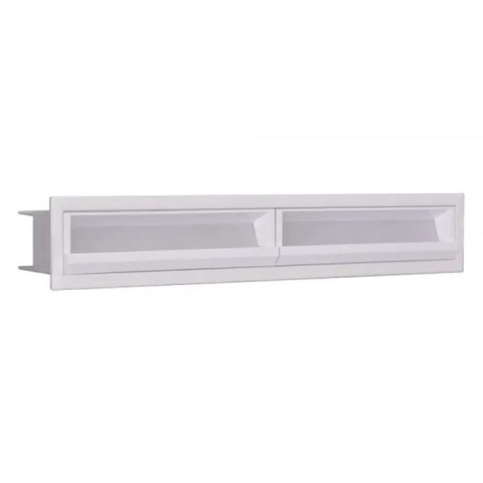 Luminária de Embutir Opus LED Wallwasher 20 watts 3000K IRC90 30° IP20 280x45x49mm Branco OPS 84707