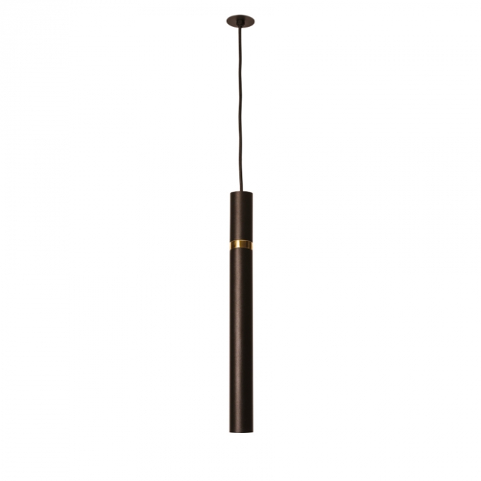 Pendente Usina Filetto 1L MR16 Ø57x400mm 16509/40