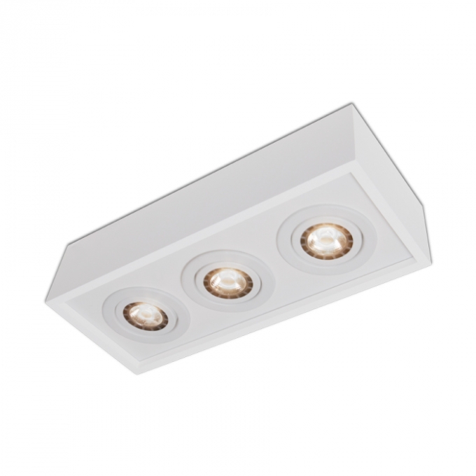 Plafon Usina Premium Retangular 3L AR70 140X405X120mm 4515/36