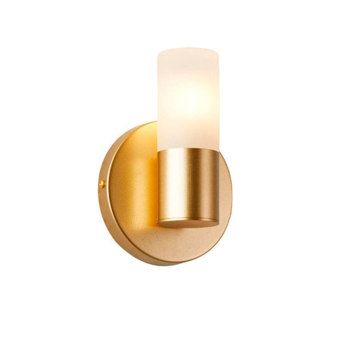 Arandela Nordecor Neal Dourado Fosco 1L G9 160x120x50mm 2448