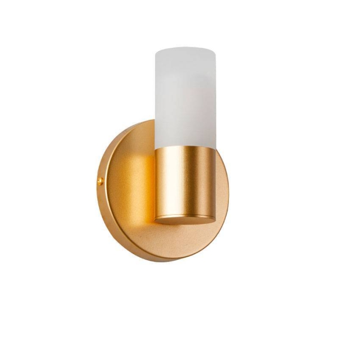 Arandela Nordecor Neal Dourado Fosco 1L G9 160x120x50mm 2448
