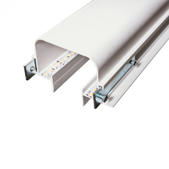 Sistema Linear Usina No Frame Risk Branco (Somente Perfil) 82x55x1500mm 30755/1500