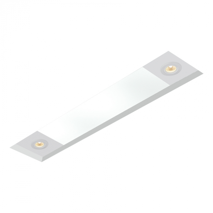 Plafon Embutido Usina No Frame Mimo Retangular 2L T8 1200mm/ 2L AR70 130X1490X100mm 30094/139
