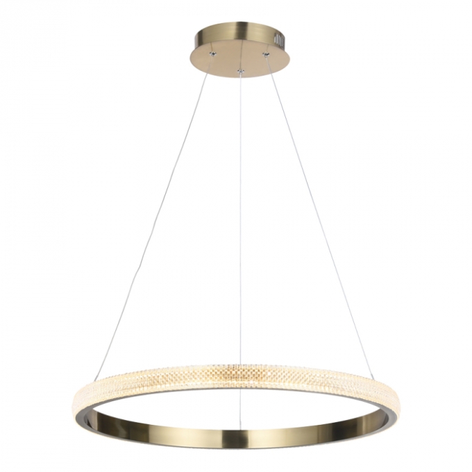 Pendente Usina Imports Intense Dourado Polido 32 watts 3000K Bivolt Ø600mm UI20000/60DR-P