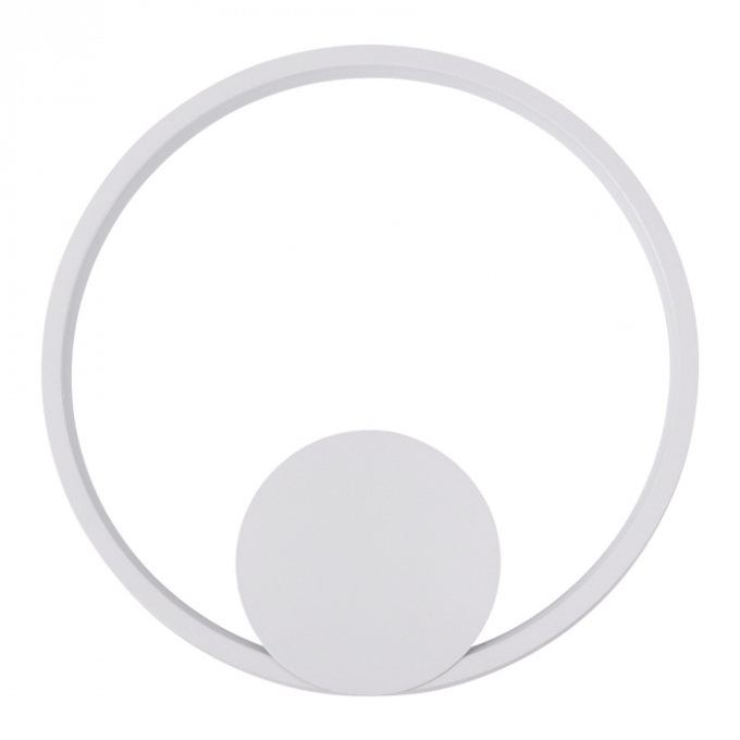 Arandela/ Plafon Usina Imports Sunset Branco 15 watts 3000K Bivolt Ø300X40mm UI20001/30BT