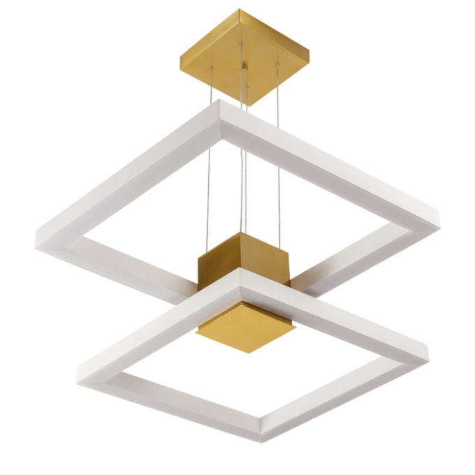 Pendente Usina Mirá Slim Led 48,8 watts 420x420x135mm 19392/42LED