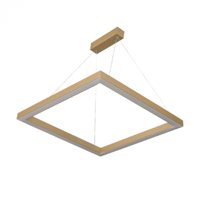 Pendente Usina Platz Slim Iluminação Direta 32,8 watts 410x410x32mm 19405/41LED