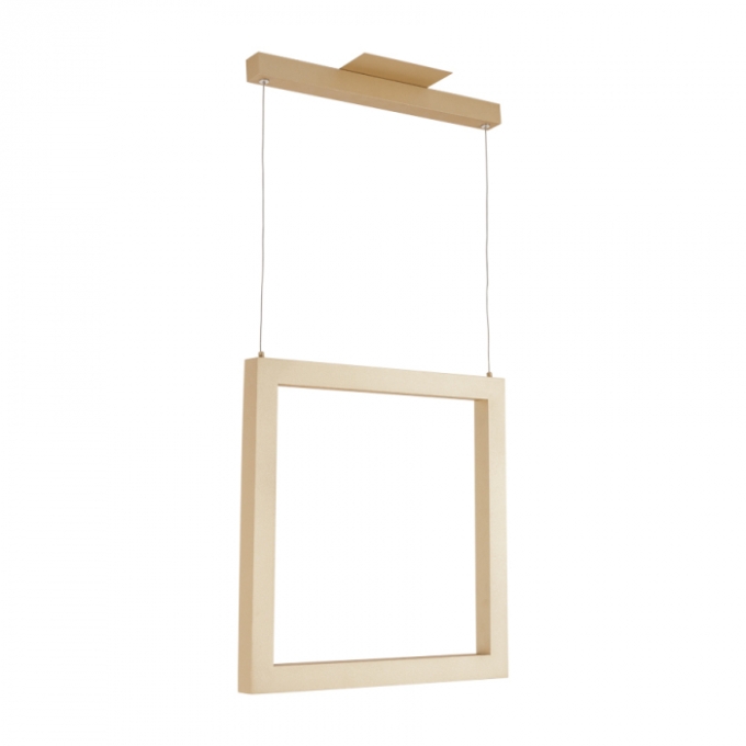 Pendente Usina Cadre Slim Iluminação Central 48,8 watts 580x580x24mm 19432/58LED