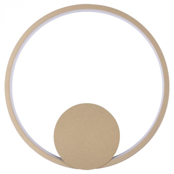 Arandela/ Plafon Usina Imports Sunset Champagne 15 watts 3000K Bivolt Ø300X40mm UI20001/30CP-M