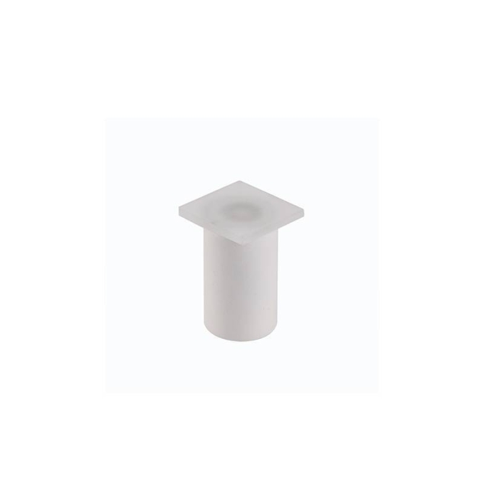 Balizador Nordecor Kinne Quadrado Branco 1 watts 3000K IP65 Bivolt 53x35x35mm 6391