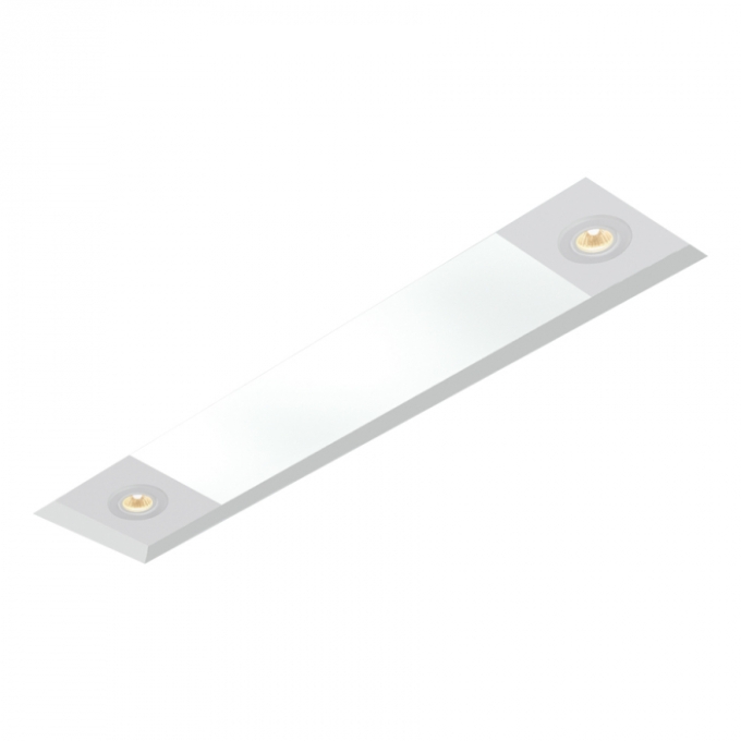Plafon Embutido Usina No Frame Mimo Retangular 2L T8 1200mm/ 2L MR16 110X1470X100mm 30090/139