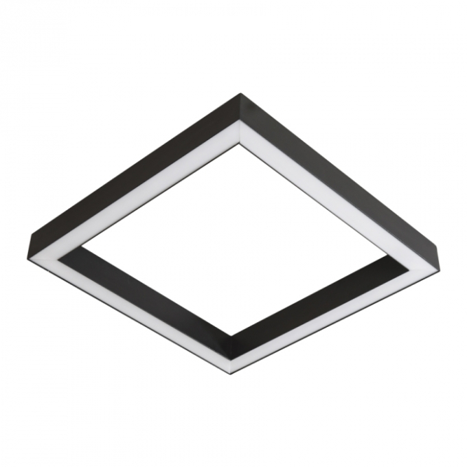 Plafon Usina Turim Quadrado 40 watts Bivolt 410x410x44mm 19530/41