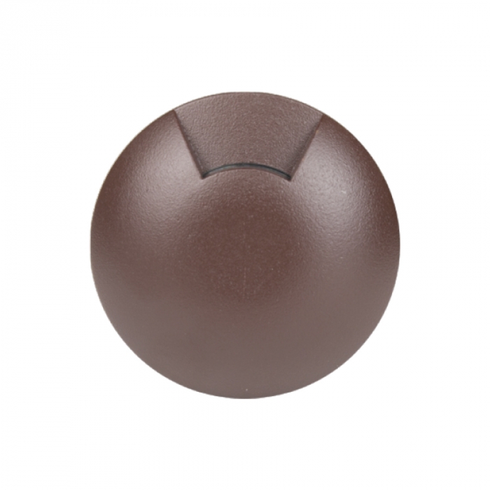 Balizador de Solo Romalux 1 Facho Marrom 0,75 watts 60° 2700K IP66 10044