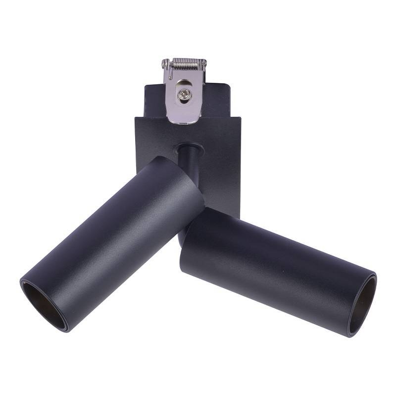 Spot Embutido Nordecor Kona Duplo 3 watts 2700K 24° Sof Preto Ø30x80mm IRC97 Bivolt 6465