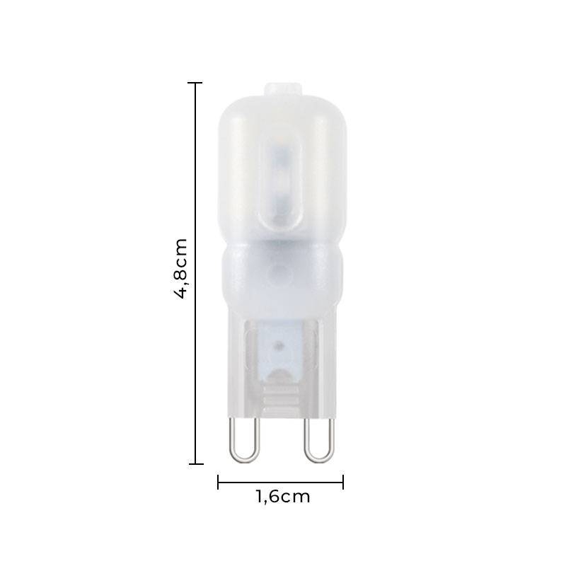 Lâmpada Led Nordecor Halopin G9 2,5 watts 2400K 220V 1081