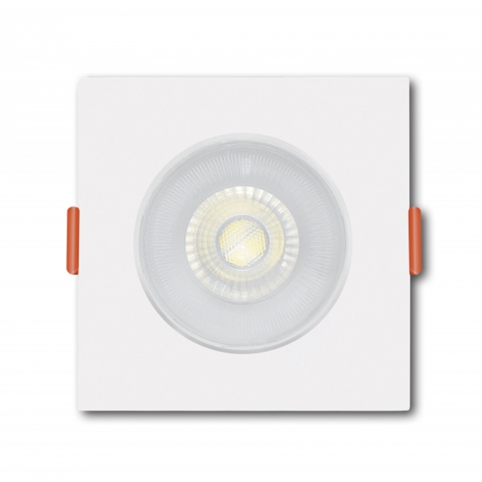Spot de Embutir Romalux 9 watts 6500K 36° IP20 Bivolt 105x105x45mm 80129A