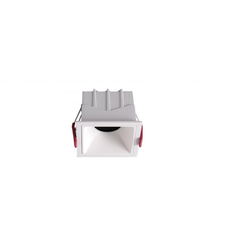 Luminária Embutir Romalux Square 7 watts 2700K 24° Antiofuscante IP20 65x65x52mm 80213