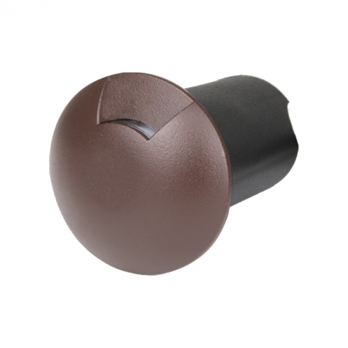 Balizador de Solo Romalux 1 Facho Marrom 0,75 watts 60° 2700K IP66 10044