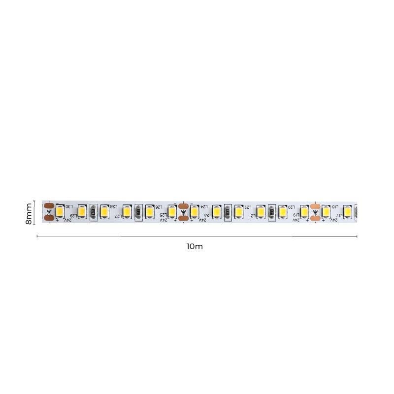 Fita LED Nordecor 12,5w/mt 4000K 120 Leds IP20 8mm 24V (Rolo 10 metros) 7090
