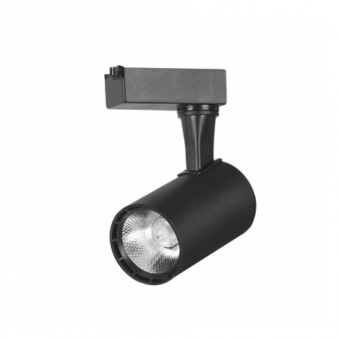 Spot para Trilho Romalux Preto 10 watts 4000K 23° 84X117X200mm IP20 Bivolt 30214